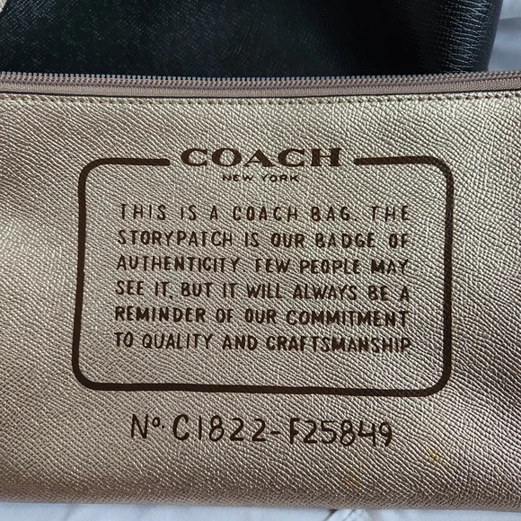 Coach Convertible Tote With 2 Clutch Inserts - Picture 7 of 8